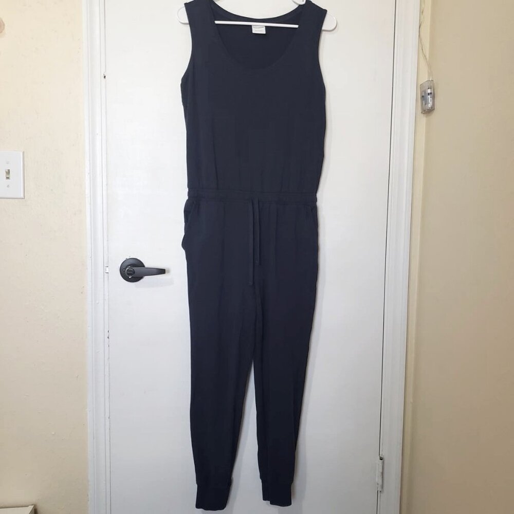 Sleeveless Navy Blue Jumpsuit Size S
